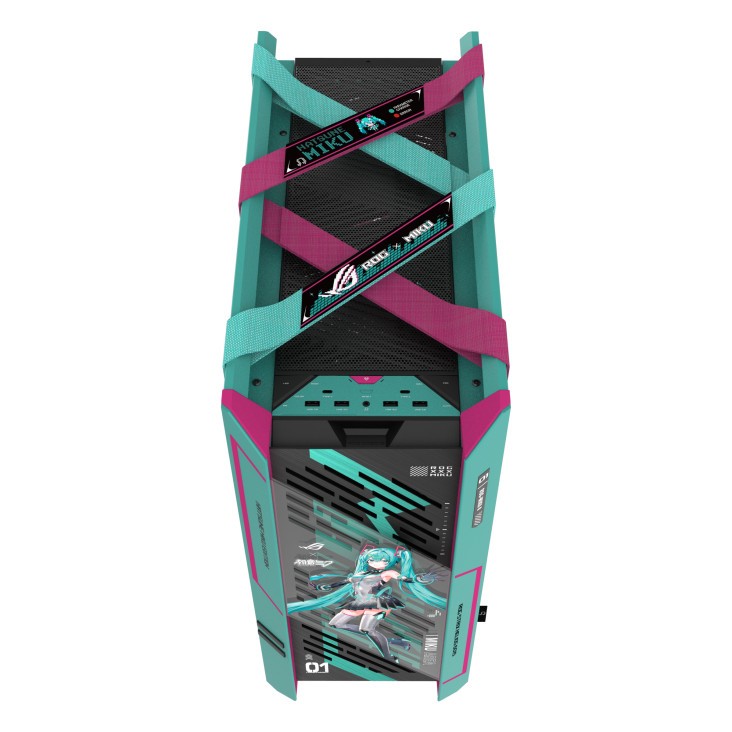 ASUS ROG Strix Helios II GX601S Hatsune Miku Edition PC Case ASUS ROG Strix Helios II GX601S Hatsune Miku Edition PC Case