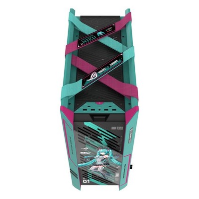 【外・内箱破損品】Asus Rog GX601s Hatsune Miku 大陸 ASUS ROG STRIX HELIOS Hyperion GX601S × Hatsune Miku Edition