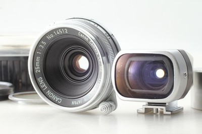 N MINT w/ Finder] Canon 25mm f/3.5 Lens LTM L39 Leica Screw Mount
