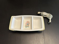 Vintage GE Heat N Serve 1970's Baby Food Warmer Dish General Electric - WORKING