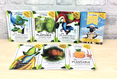 Willsow The Plantable Children's Book- 7 Options Available - SALE ** (MG120N)