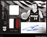 2019-20 Panini Black Rookie Silver #4 Tyler Herro RPA DUAL PATCH AUTO 11/25 Heat