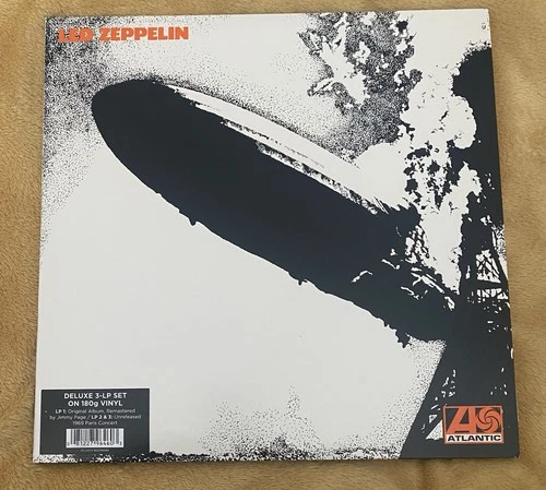 LED ZEPPELIN I (1) Deluxe 3x 180g Vinyl LP w/ 1969  Paris Show  Limited Edition