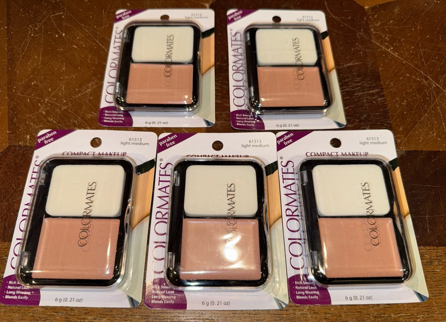 Colormates Discontinued Compact Makeup # 61513, Light Medium, Low Of 5 ...