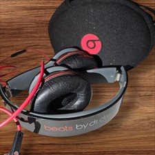 Beats by Dr Dre Monster Solo HD kabelgebundene Over-Ear Kopfhörer schwarz/rot
