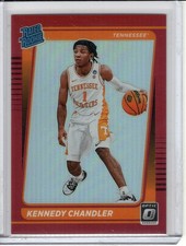 2022 CHRONICLES OPTIC KENNEDY CHANDLER RATED-ROOKIE/RC #46/149 *RED PRIZM*