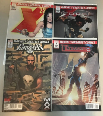 MARVEL'S GREATEST COMICS NM LOT  : X-23 PUNISHER X-FORCE ULTIMATES