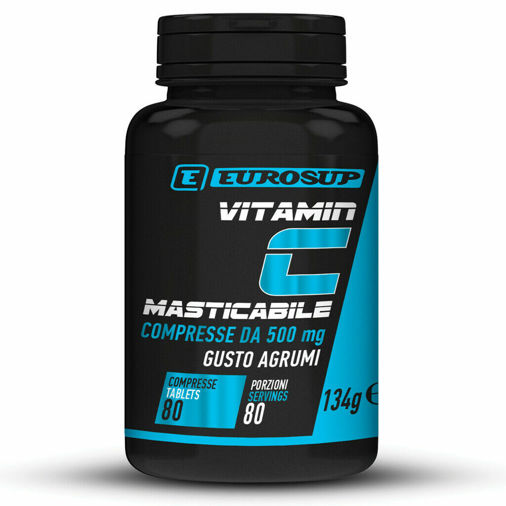 EUROSUP VITAMIN C MASTICABILE 80 CPR Agrumi