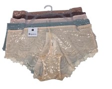 Rene Rofe 5 Pack Women's Large Hipsters Panties NWT
