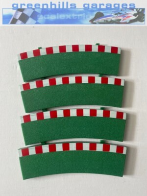 Greenhills SCX Green Outer Curve Inner Borders x 4 SA-03.025 - Used - MACC999