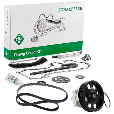 Kit catena distribuzione INA Punto 1.3 multijet + pompa e cinghia servizi Dayco