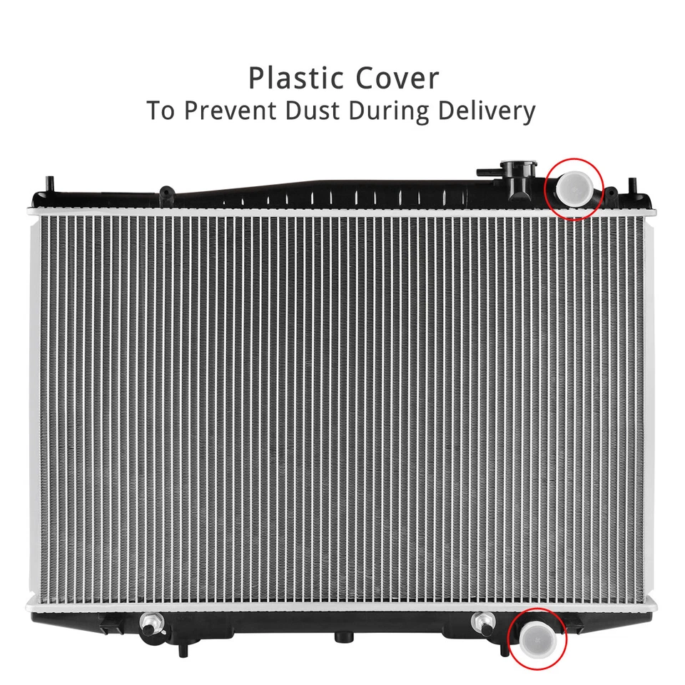 2215 Radiator for Nissan 1998-2004 Frontier 2000-2004 Xterra Base XE SE 2.4 3.3L - Image 2 of 4