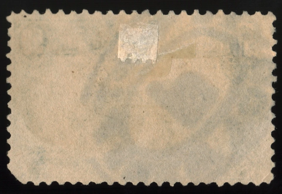 SCOTT #291 1898 50 CENT TRANS MISSISSIPPI EXPO VIBRANT FANCY CANCEL VF NG HH #32 - Image 2 of 2