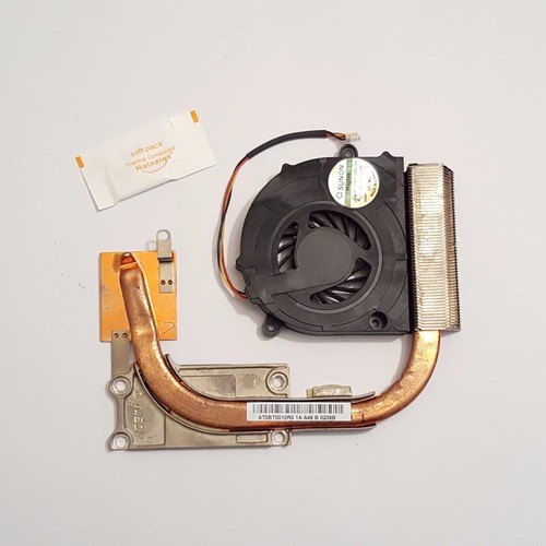 Lenovo G555 Kühler Lüfter Wärmeleitpaste Fan Cooler Heatsink AT0BT0010R0