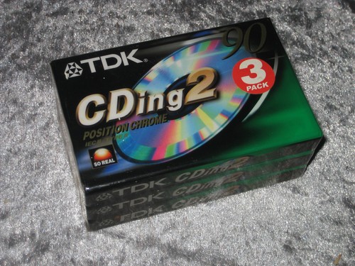TDK 90 CDING 2 CHROME Audio Cassette Vergini Nastri SIGILLATO - Foto 12