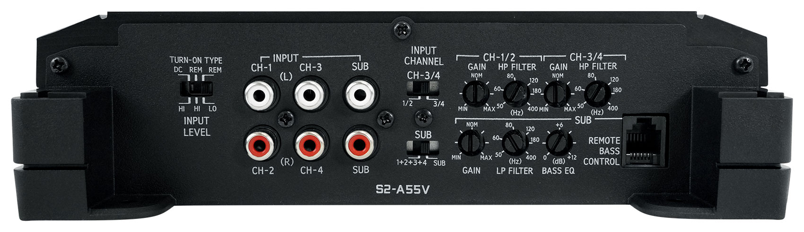 Alpine S2-A55V 540 Вт RMS Hi-Res 5-канальный усилитель класса D Звуковая панель для домашнего кинотеатра