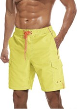 Tacvasen Summer Men's Cargo Watershort Board Sport Casual Swim Trunks Shorts