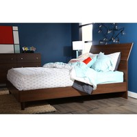 South Shore Olly Queen Platform Bed, Brown, Queen on sale South Shore Olly Queen Platform Bed, Brown, Queen on sale