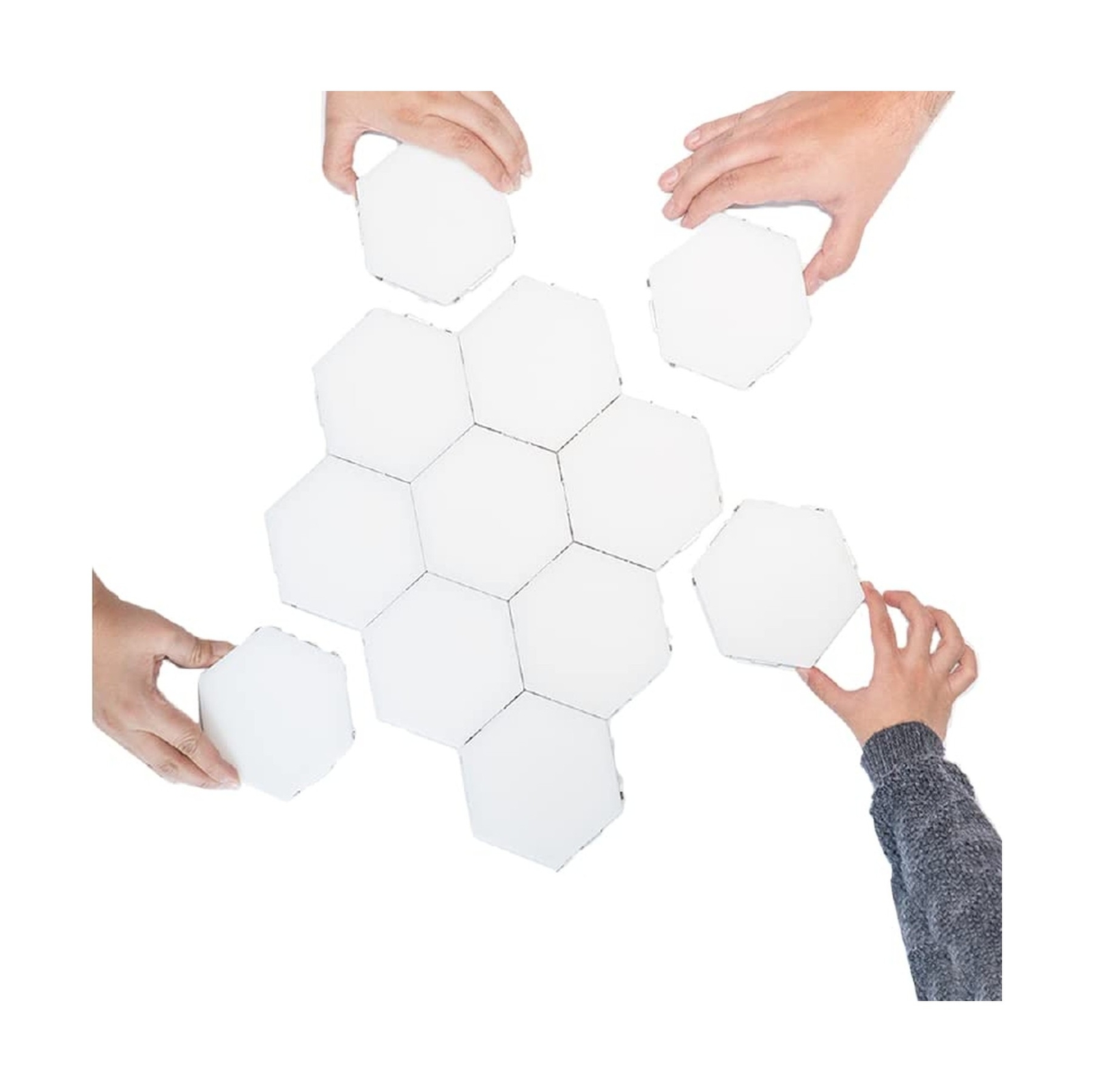 Bright Autism Tap Tap Led Lights (10 Pc) Touch Sensitive Lights