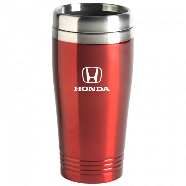 Honda Logo Red 16oz Stainless Steel Tumbler Travel Mug Official