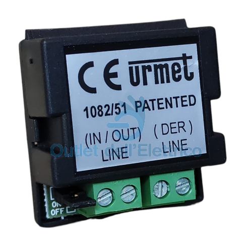 URMET 1082/51 DISTRIBUTORE VIDEO 2 FILI 2GO
