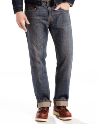 NEW Levi's Men's 559 Below Waist Relaxed Straight Leg Fit Jean W52 X L30 (3867)2