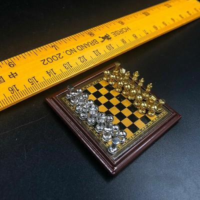 1/6 Scale DIY Scene Prop Chess Model Toy Metal Set fit 12'' Figure Acces New