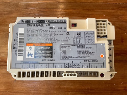 Furnace Control Circuit Board 50A50-241 031-01266-000 White-Rodgers 