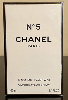 CHANEL No 5 EDP 3.4 FL OZ 100 ml Eau De Parfum - Perfume Spray