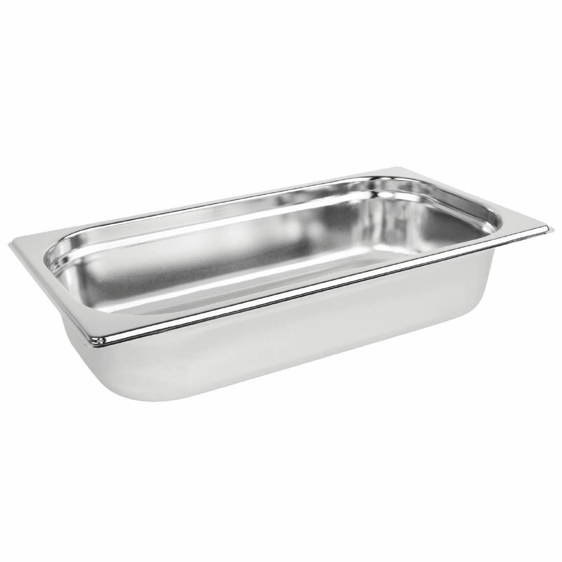 Indianapolis Mall Vogue Stainless Steel 1 3 Gastronorm Overhanging OFFicial shop Rim with 65 Pan