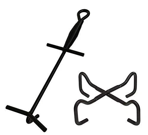 Dutch Oven Lid Stand and Cast Iron Lid Lifter for Camping Hiking Travel