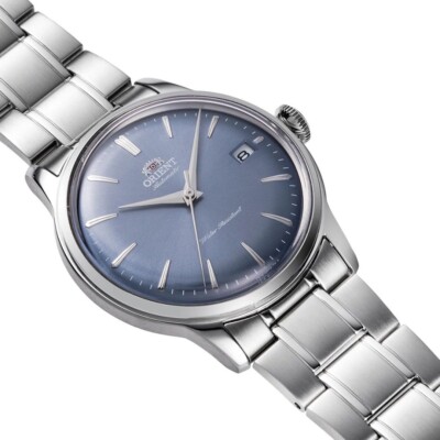 Orient Bambino Blue Dial Stainless Steel Automatic Men's Watch RA