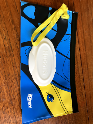 Huggies Baby Clutch N Clean Wet Wipe Travel Pouch Finding Dory container