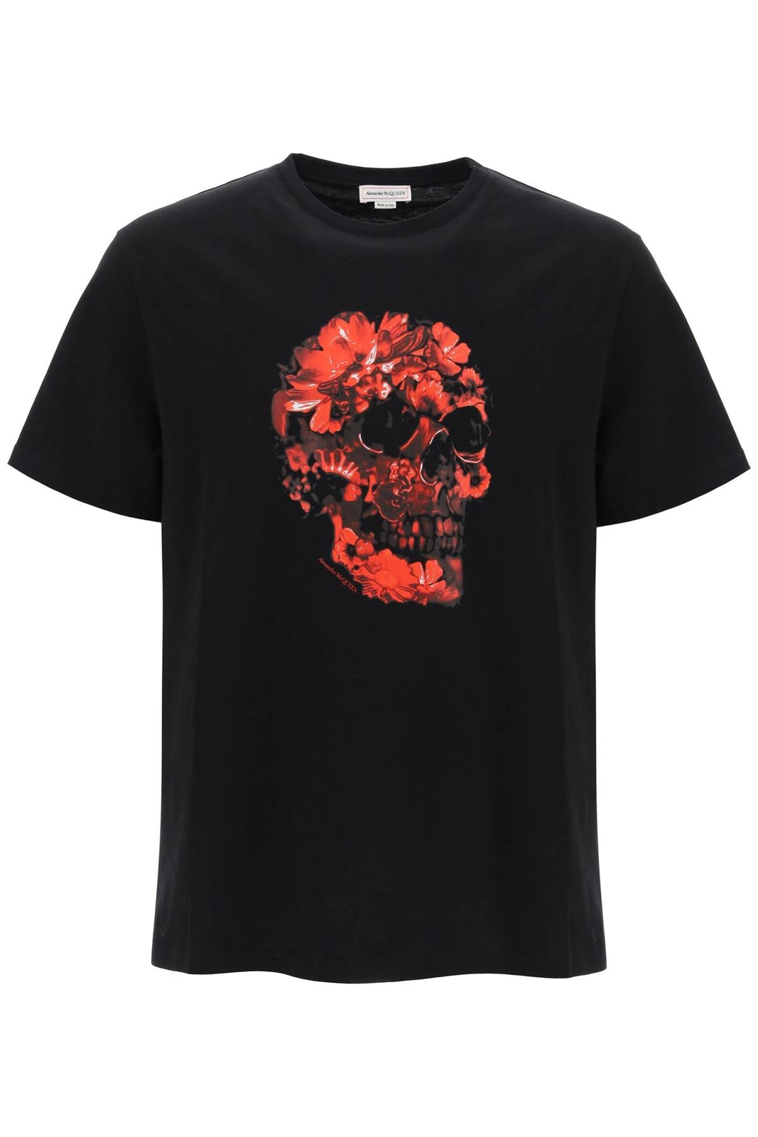 Футболка ALEXANDER MCQUEEN мужская Tg M 794575QTABM 512 ЧЕРНАЯ 85890₽