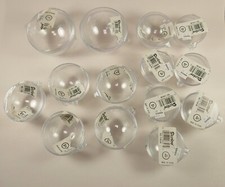14x Darice Christmas tree baubles Acrylic to Craft Fillable Crafting Transparent