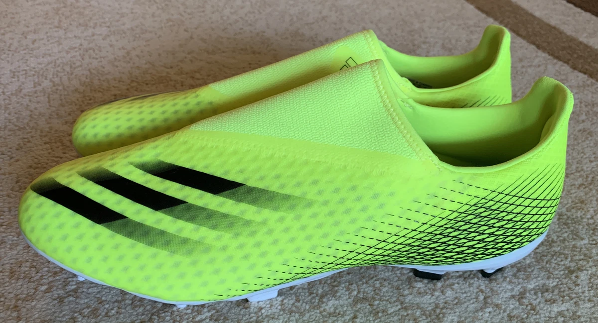 adidas X Ghosted.3 Laceless FG Black for Sale | Authenticity Guaranteed |  eBay