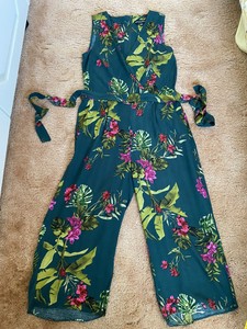 dorothy perkins green jumpsuit