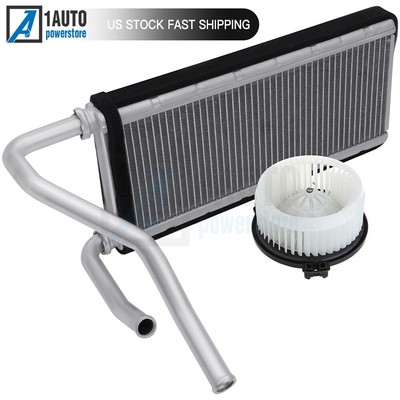 HVAC Blower Motor & Heater Core Kit For 2006-11 Honda Civic Acura CSX 1.8L 2.0L