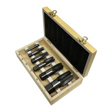 6 Pc Carbon Steel NPT Pipe Tap Set,Size Inclu...