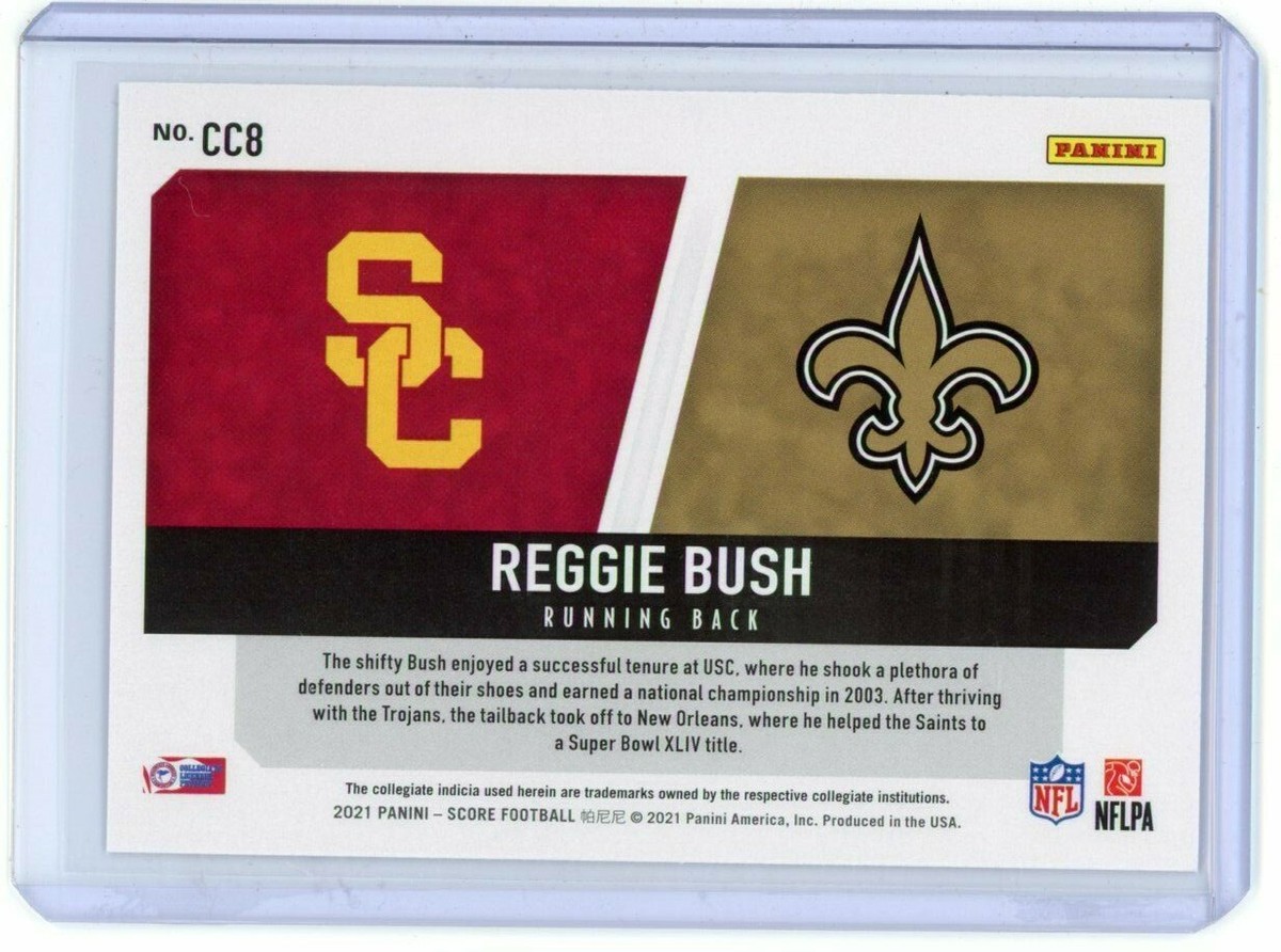 2021 Score Reggie Bush 2003 NCAA National Champion Insert - New