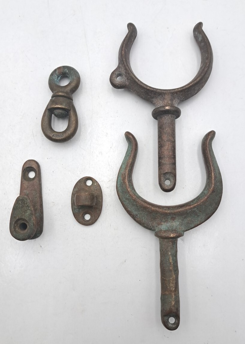 Vintage / Antique Brass Boat Nautical Marine Bronze Hardware Mix Lot eBay