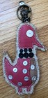 NWOT Hayden Harnett Pink & Gold Bird Key Chain Bag Charm - Anthropologie — photo 1
