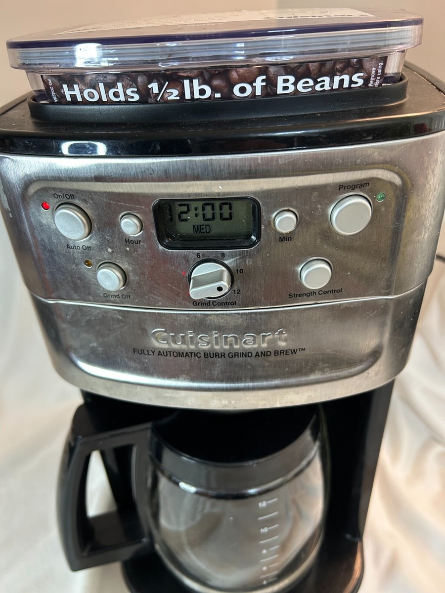 Cuisinart Grind Brew 12-cup Automatic Coffee Maker Pre-owned