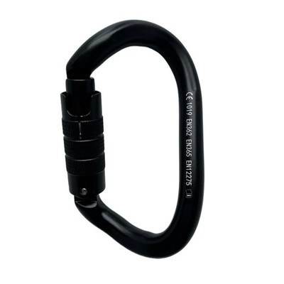Verzerrter Aluminiumkarabiner Outdoor Klettern Berghaken Sicherungsset