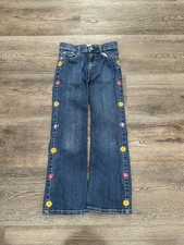 gymboree girls size 9 Embroidered Jeans Y2k straight Jean