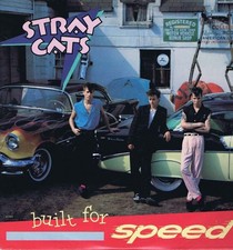 Stray Cats - built for speed vinyl LP vg++/vg++ nice copy play tested