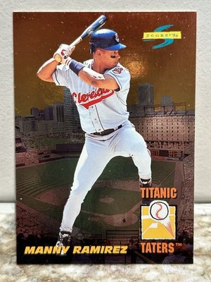 1996 Score Titanic Taters Manny Ramirez No. 15 of 18 Cleveland Indians