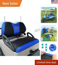 Protective Golf Cart Seat Covers: Breathable Fabric  Custom Fit for Golf Models
