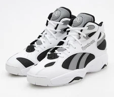 Reebok Above The Rim ATR Pump Vertical White Black Shoe Sneaker Mens Brand New