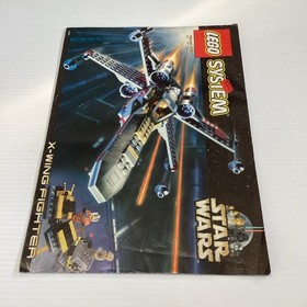 Lego Star Wars X-wing Fighter 7140 Instruction Booklet Only